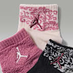 Calcetines de agarre de encaje floral para bebé e infantil (3 pares) Jordan