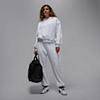 Fleecehuvtröja Jordan Sport Crossover Dri-FIT för kvinnor