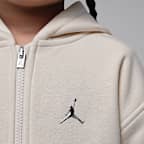 Jordan Brooklyn Fleece Conjunto de 2 piezas de sudadera con capucha y cremallera completa - Infantil