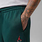 Jordan Brooklyn Men's Statement Fleece Open-Hem Pants