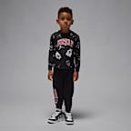 Conjunto de jersey de manga larga y pants 23 infantil Jordan