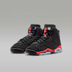 Air Jordan 6 Retro 'Infrared Salesman' Older Kids' Shoes