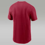 Playera universitaria marca Jordan para hombre Oklahoma Campus Local Madness