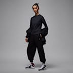 ジョーダン スポーツ ウィメンズ ロングスリーブ ボディコン トップ