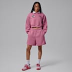 Jordan Brooklyn Fleece Women's Cropped Crew-Neck Sweatshirt