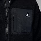 Jordan Flight High Pile Shearling Jacke für Herren