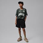 Shorts para niños talla grande Jordan Brooklyn French Terry