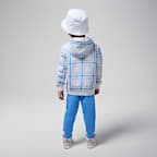 Conjunto de sudadera con gorro sin cierre para los días festivos de 2 piezas infantil Jordan Brooklyn Essentials