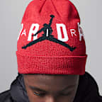 Jordan Pom Beanie Set Big Kids 2-Piece Set