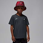 Jordan Little Kids' '24 Retro Black Cat T-Shirt