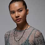 エア ジョーダン ウィメンズ メッシュ ロングスリーブ トップ