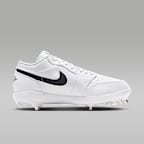 Tacos de béisbol Jordan 1 Retro Low Metal