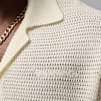 エア ジョーダン メンズ ニット ショートスリーブ トップ