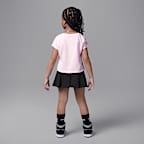 Conjunto de skort plisado de 2 piezas infantil Jordan