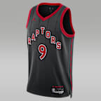 Maillot Jordan Dri-FIT NBA Swingman Toronto Raptors Statement Edition pour homme - Noir