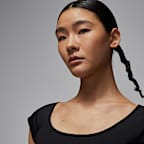 ジョーダン スポーツ ウィメンズ ショートスリーブ ニット クロップ トップ