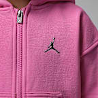 Conjunto de sudadera con gorro de 2 piezas de cierre completo infantil Jordan Brooklyn Fleece