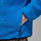 Jordan Flight Men's High-Pile Shearling Jacket