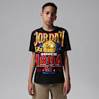 Jordan Big Kids' Gold 6 Times Since '84 T-Shirt