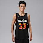 เสื้อแข่งบาสเก็ตบอลผ้าตาข่ายผู้ชาย Dri-FIT Jordan Sport