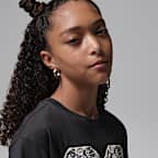 T-shirt en dentelle florale Jordan pour pré-ado