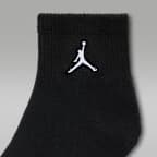 Jordan Everyday Essentials Big Kids' Ankle Socks (6 Pairs)