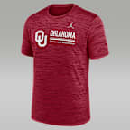 Oklahoma Sideline Velocity Men's Jordan Brand Dri-FIT College T-Shirt