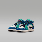 Jordan 1 Mid SE Younger Kids' Shoes