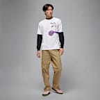 T-shirt folgada com grafismo Jordan Flight para mulher