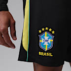 Stickade fotbollsshorts Jordan Dri-FIT för män från Brazil Academy Pro