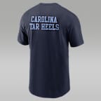 North Carolina 2-Hit Stacked Men's Jordan Brand College T-Shirt