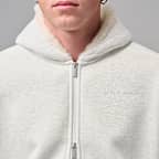Jordan Flight Men's Faux Fur Full-Zip Hoodie