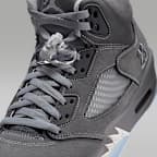 Air Jordan 5 Retro 'Wolf Grey' Men's Shoes