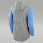 North Carolina Basketball Men's Jordan Brand Dri-FIT College Long-Sleeve Hooded T-Shirt