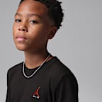 Playera para niños talla grande Brooklyn Jordan