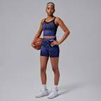 Jordan Sport Pantalón corto de 13 cm y talle alto Dri-FIT - Mujer
