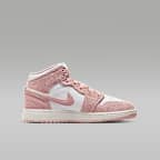 Air Jordan 1 Mid SE Big Kids' Shoes
