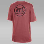 Atlanta Hawks Courtside Statement Edition Women's Jordan NBA T-Shirt