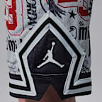 Jordan Big Kids' Dri-FIT Printed Sport Diamond Shorts
