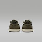 Air Jordan 1 Retro Low 'Medium Olive and Summit White' Men's Shoes