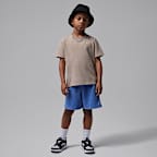 Jordan Little Kids' Brooklyn Washed French Terry Shorts