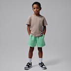 Shorts de French Terry con efecto lavado Brooklyn para niños talla pequeña Jordan