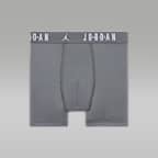 Jordan Big Kids' Dri-FIT Flight Poly Core Boxer Briefs (3 Pairs)