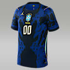 Brazil 2026 Stadium Away Men's Jordan Dri-FIT Soccer Replica Custom Jersey By You