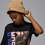 Playera con gráfico Tour para niños talla grande Jordan