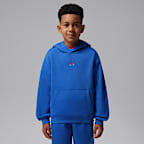 Sudadera con gorro sin cierre para niños talla grande Jordan Brooklyn Fleece