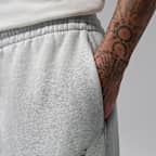 Pantalon cargo oversize en tissu Fleece Jordan Brooklyn pour homme