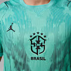 Brazil 2026 Stadium Goalkeeper Men's Jordan Dri-FIT Soccer Short-Sleeve Replica Jersey