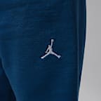 Conjunto de calças de lã cardada e camisola de manga comprida Jordan Jumpman para bebé