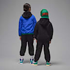 Conjunto de 2 piezas con sudadera con gorro sin cierre para niños talla pequeña Jordan Brooklyn Fleece